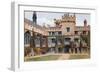 Gate Tower, First Court, Jesus Col, Oxford-Alfred Robert Quinton-Framed Giclee Print