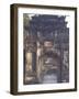 Gate Tower of the Imperial City, Hue, Vietnam-Keren Su-Framed Photographic Print