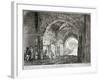 Gate under Queen Elizabeth's Picture Gallery, Windsor Castle, Berkshire, 1812-Paul Sandby-Framed Giclee Print