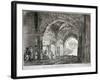 Gate under Queen Elizabeth's Picture Gallery, Windsor Castle, Berkshire, 1812-Paul Sandby-Framed Giclee Print