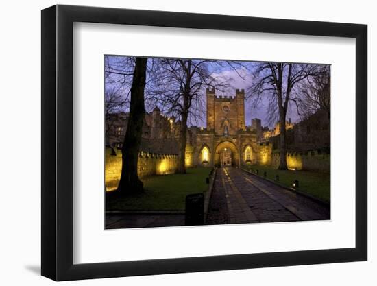 Gatehouse, Durham Castle, University College, Durham, England, United Kingdom, Europe-Peter Barritt-Framed Premium Photographic Print