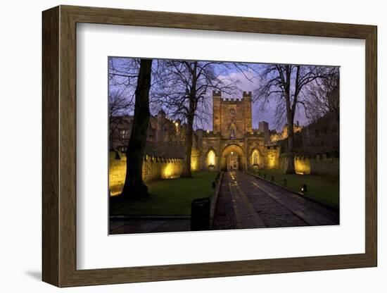 Gatehouse, Durham Castle, University College, Durham, England, United Kingdom, Europe-Peter Barritt-Framed Photographic Print