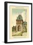 Gatehouse in Baden-null-Framed Art Print