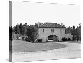 Gatehouse of Joseph P. Kennedy's Home-null-Stretched Canvas