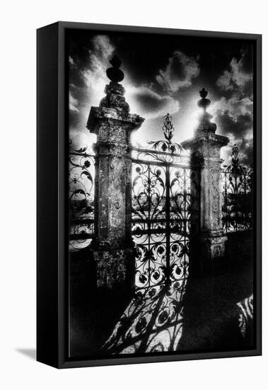 Gates, Carrouges Chateau, Normandy, France-Simon Marsden-Framed Stretched Canvas