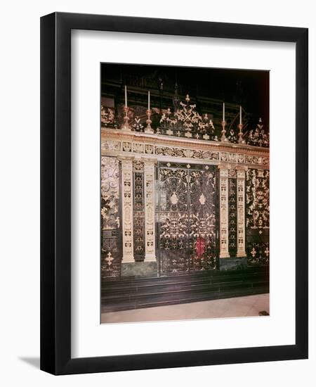 Gates from the Sanctuary Screen, St.Paul's Cathedral, 1710-Jean Tijou-Framed Giclee Print