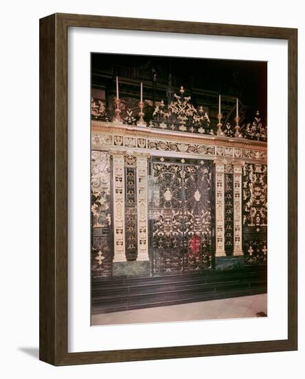 Gates from the Sanctuary Screen, St.Paul's Cathedral, 1710-Jean Tijou-Framed Giclee Print