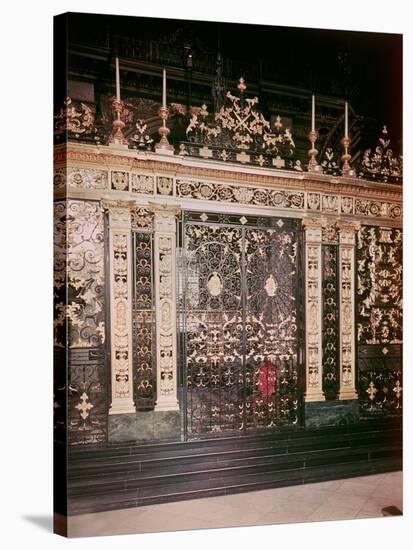 Gates from the Sanctuary Screen, St.Paul's Cathedral, 1710-Jean Tijou-Stretched Canvas