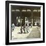 Gates of a Temple in Tokyo (Japan), 1900-1905-Leon, Levy et Fils-Framed Photographic Print