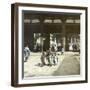 Gates of a Temple in Tokyo (Japan), 1900-1905-Leon, Levy et Fils-Framed Photographic Print