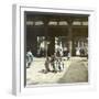 Gates of a Temple in Tokyo (Japan), 1900-1905-Leon, Levy et Fils-Framed Photographic Print