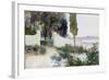 Gates of a Villa in Italy-John Singer Sargent-Framed Giclee Print