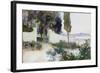 Gates of a Villa in Italy-John Singer Sargent-Framed Giclee Print