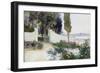 Gates of a Villa in Italy-John Singer Sargent-Framed Giclee Print