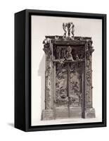 Gates of Hell, C.1890 (Bronze)-Auguste Rodin-Framed Stretched Canvas