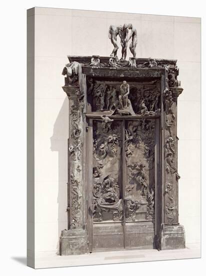 Gates of Hell, C.1890 (Bronze)-Auguste Rodin-Stretched Canvas