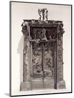 Gates of Hell, C.1890 (Bronze)-Auguste Rodin-Mounted Premium Giclee Print