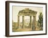 Gates of Market in Athens, 1827-Giulio Ferrario-Framed Giclee Print