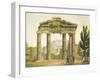 Gates of Market in Athens, 1827-Giulio Ferrario-Framed Giclee Print