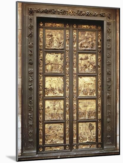 Gates of Paradise-Lorenzo Ghiberti-Mounted Giclee Print