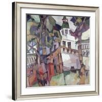 Gates of Tour, Study for the New Jerusalem, 1917-Aristarkh Vasilievic Lentulov-Framed Giclee Print