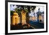 Gates to La Fortaleza, Old San Juan, Puerto Rico-George Oze-Framed Photographic Print