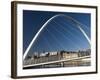 Gateshead Centenary Footbridge, Newcastle Upon Tyne, Tyneside, England, United Kingdom-James Emmerson-Framed Photographic Print