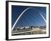 Gateshead Centenary Footbridge, Newcastle Upon Tyne, Tyneside, England, United Kingdom-James Emmerson-Framed Photographic Print