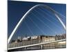 Gateshead Centenary Footbridge, Newcastle Upon Tyne, Tyneside, England, United Kingdom-James Emmerson-Mounted Photographic Print