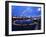 Gateshead Millennium Bridge and the Sage at Dusk, Newcastle, Tyne and Wear, England, United Kingdom-Mark Sunderland-Framed Photographic Print