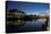 Gateshead Quays with Sage Gateshead and Tyne Bridge at Night-Peter Barritt-Stretched Canvas