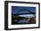 Gateshead Quays with Tyne Bridge and River Tyne Swing Bridge at Night-Peter Barritt-Framed Photographic Print