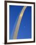 Gateway Arch at Dusk, Jefferson National Expansion Memorial, St. Louis, Missouri, USA-Scott T^ Smith-Framed Photographic Print