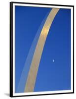 Gateway Arch at Dusk, Jefferson National Expansion Memorial, St. Louis, Missouri, USA-Scott T^ Smith-Framed Photographic Print