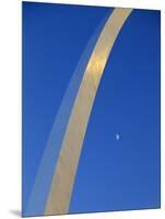 Gateway Arch at Dusk, Jefferson National Expansion Memorial, St. Louis, Missouri, USA-Scott T^ Smith-Mounted Photographic Print