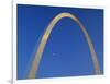 Gateway Arch at Dusk, Jefferson National Expansion Memorial, St. Louis, Missouri, USA-Scott T. Smith-Framed Photographic Print