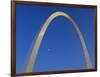 Gateway Arch at Dusk, Jefferson National Expansion Memorial, St. Louis, Missouri, USA-Scott T. Smith-Framed Photographic Print