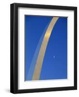 Gateway Arch at Dusk, Jefferson National Expansion Memorial, St. Louis, Missouri, USA-Scott T^ Smith-Framed Photographic Print