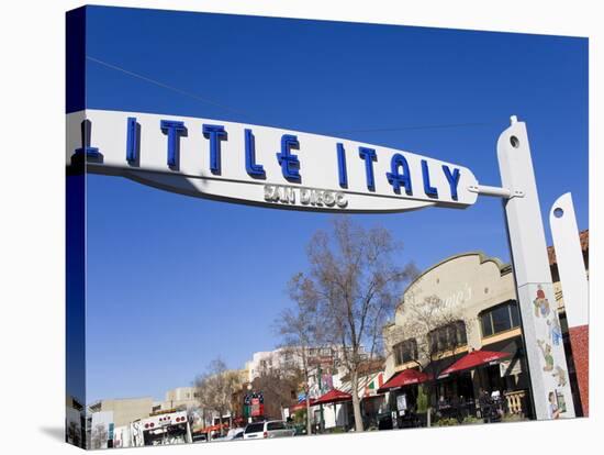 Gateway Arch in Little Italy, San Diego, California, United States of America, North America-Richard Cummins-Stretched Canvas