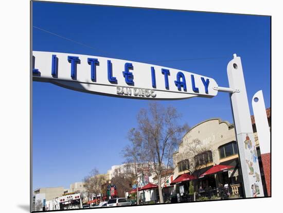 Gateway Arch in Little Italy, San Diego, California, United States of America, North America-Richard Cummins-Mounted Photographic Print