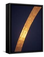 Gateway Arch, Jefferson National Expansion Memorial, St. Louis, Missouri, USA-Connie Ricca-Framed Stretched Canvas