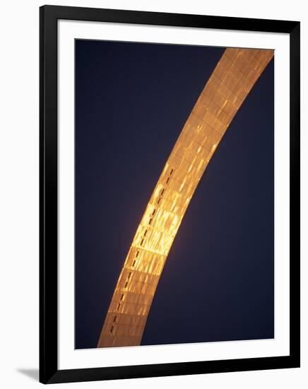 Gateway Arch, Jefferson National Expansion Memorial, St. Louis, Missouri, USA-Connie Ricca-Framed Photographic Print