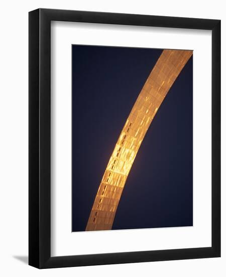 Gateway Arch, Jefferson National Expansion Memorial, St. Louis, Missouri, USA-Connie Ricca-Framed Premium Photographic Print