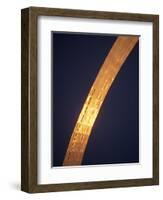 Gateway Arch, Jefferson National Expansion Memorial, St. Louis, Missouri, USA-Connie Ricca-Framed Photographic Print