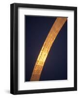 Gateway Arch, Jefferson National Expansion Memorial, St. Louis, Missouri, USA-Connie Ricca-Framed Photographic Print