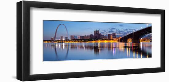 Gateway Arch & St.Louis Bridge-null-Framed Art Print