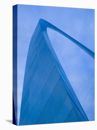 Gateway Arch, St. Louis, Missouri, USA-Walter Bibikow-Stretched Canvas