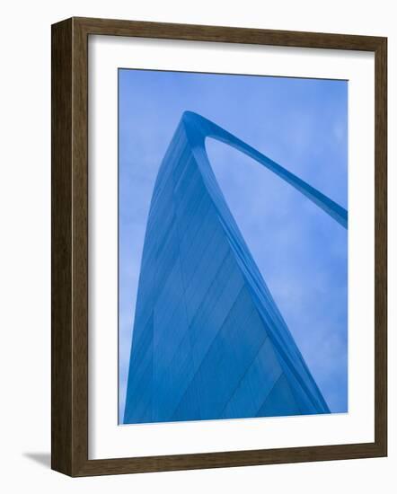 Gateway Arch, St. Louis, Missouri, USA-Walter Bibikow-Framed Photographic Print