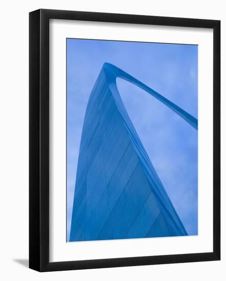 Gateway Arch, St. Louis, Missouri, USA-Walter Bibikow-Framed Photographic Print