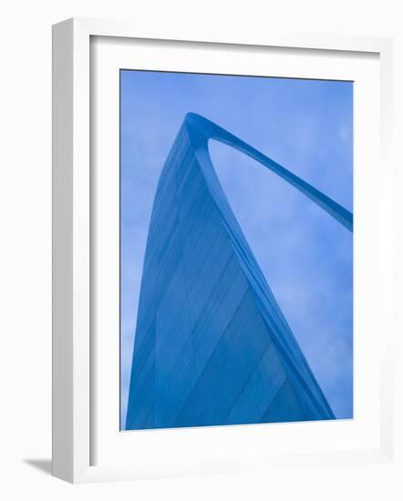 Gateway Arch, St. Louis, Missouri, USA-Walter Bibikow-Framed Photographic Print